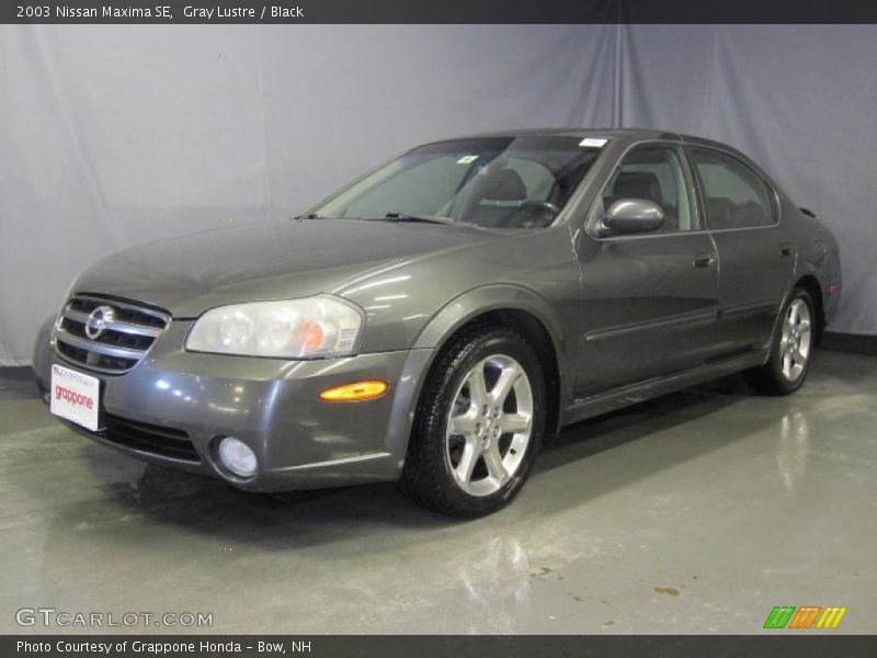 Gray Lustre / Black 2003 Nissan Maxima SE