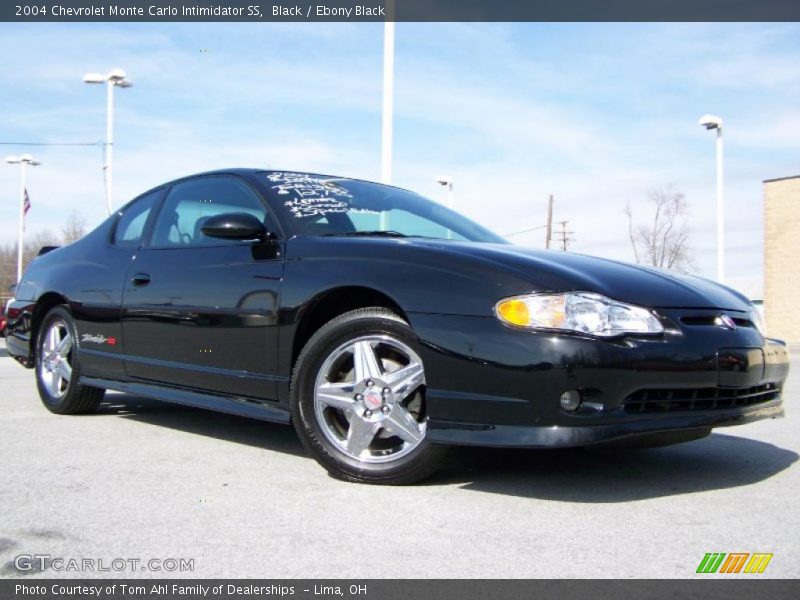 Black / Ebony Black 2004 Chevrolet Monte Carlo Intimidator SS