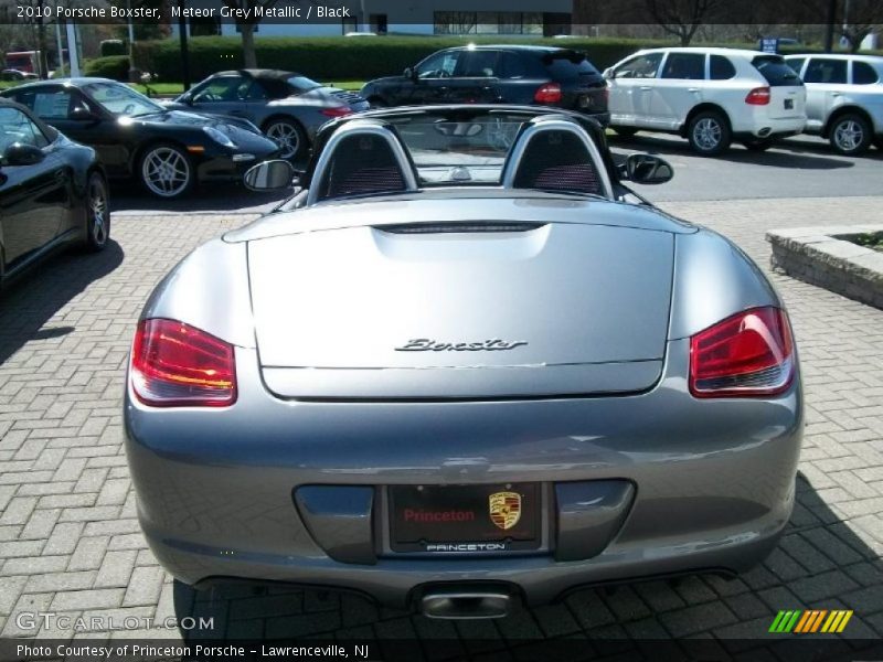 Meteor Grey Metallic / Black 2010 Porsche Boxster