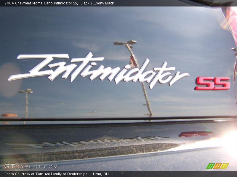 Black / Ebony Black 2004 Chevrolet Monte Carlo Intimidator SS