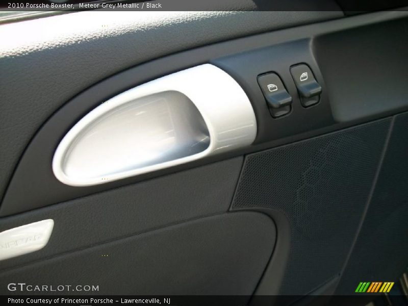 Meteor Grey Metallic / Black 2010 Porsche Boxster