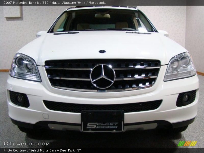 Alabaster White / Macadamia 2007 Mercedes-Benz ML 350 4Matic