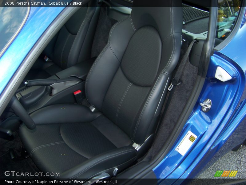 Cobalt Blue / Black 2008 Porsche Cayman