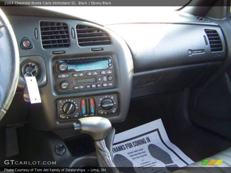 Black / Ebony Black 2004 Chevrolet Monte Carlo Intimidator SS