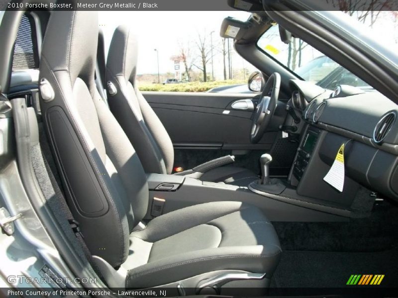 Meteor Grey Metallic / Black 2010 Porsche Boxster