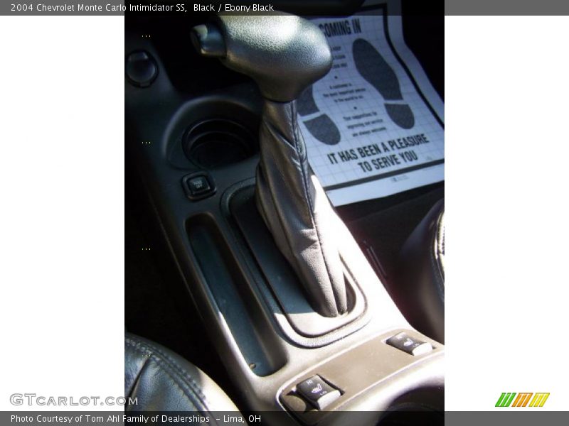Black / Ebony Black 2004 Chevrolet Monte Carlo Intimidator SS