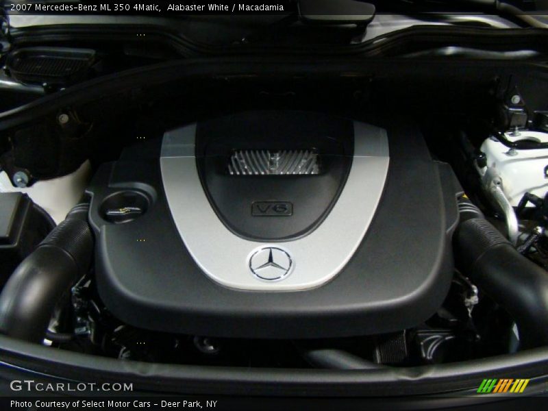 Alabaster White / Macadamia 2007 Mercedes-Benz ML 350 4Matic