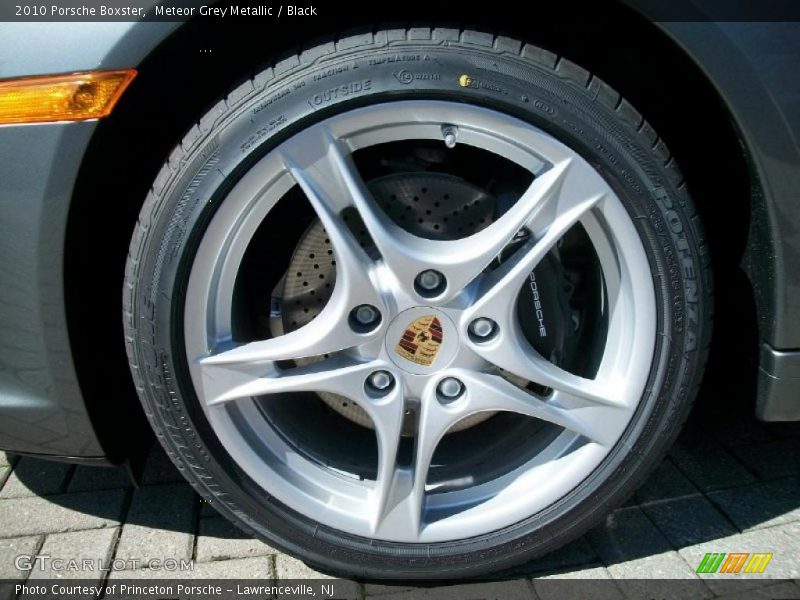Meteor Grey Metallic / Black 2010 Porsche Boxster
