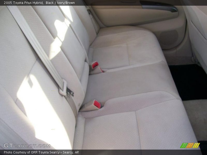 Black / Ivory/Brown 2005 Toyota Prius Hybrid