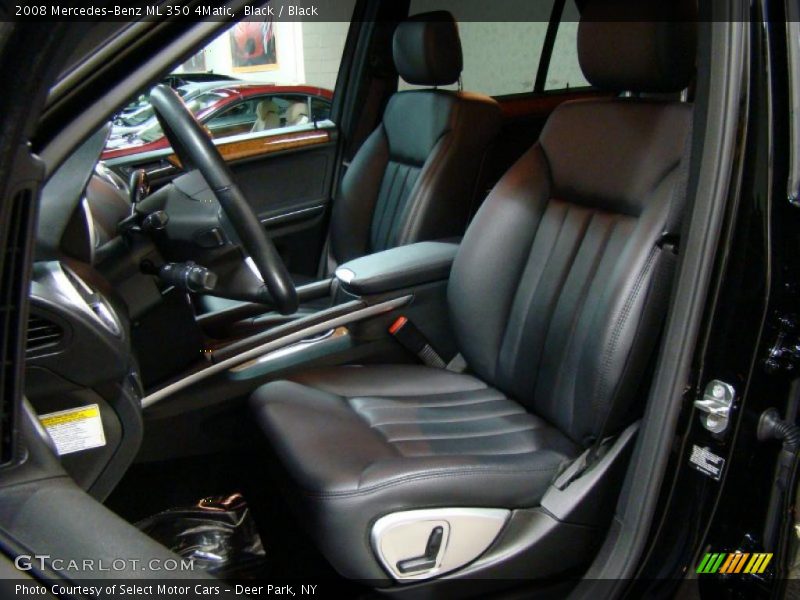 Black / Black 2008 Mercedes-Benz ML 350 4Matic