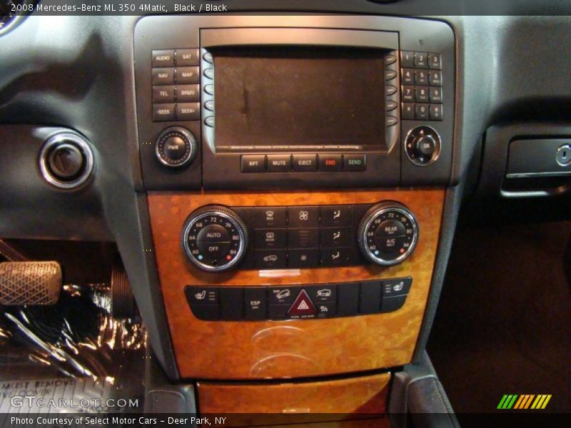 Black / Black 2008 Mercedes-Benz ML 350 4Matic