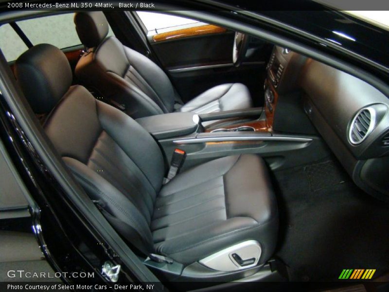 Black / Black 2008 Mercedes-Benz ML 350 4Matic
