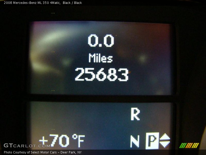 Black / Black 2008 Mercedes-Benz ML 350 4Matic