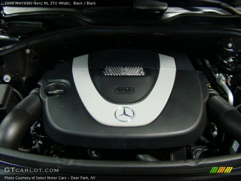 Black / Black 2008 Mercedes-Benz ML 350 4Matic
