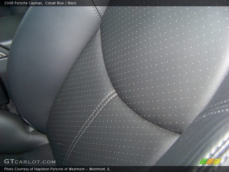 Cobalt Blue / Black 2008 Porsche Cayman