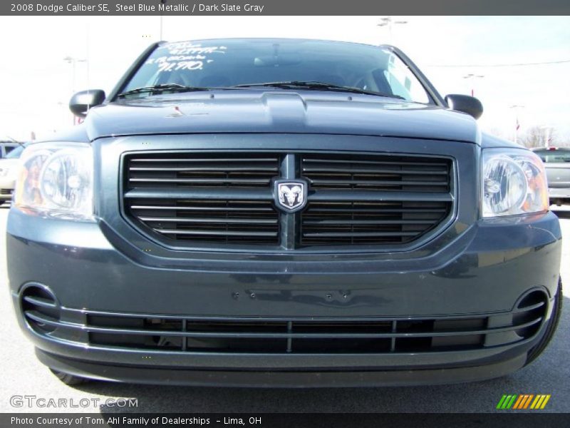 Steel Blue Metallic / Dark Slate Gray 2008 Dodge Caliber SE