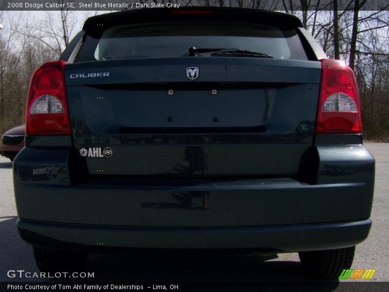 Steel Blue Metallic / Dark Slate Gray 2008 Dodge Caliber SE