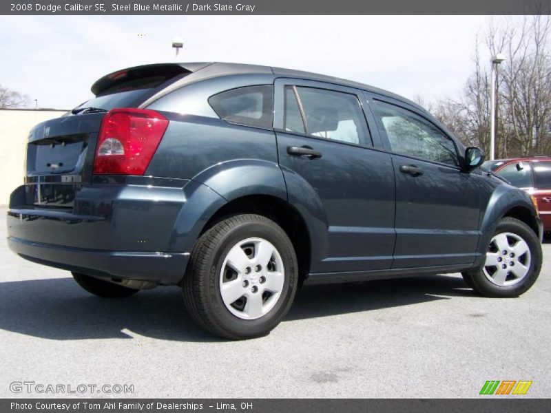 Steel Blue Metallic / Dark Slate Gray 2008 Dodge Caliber SE