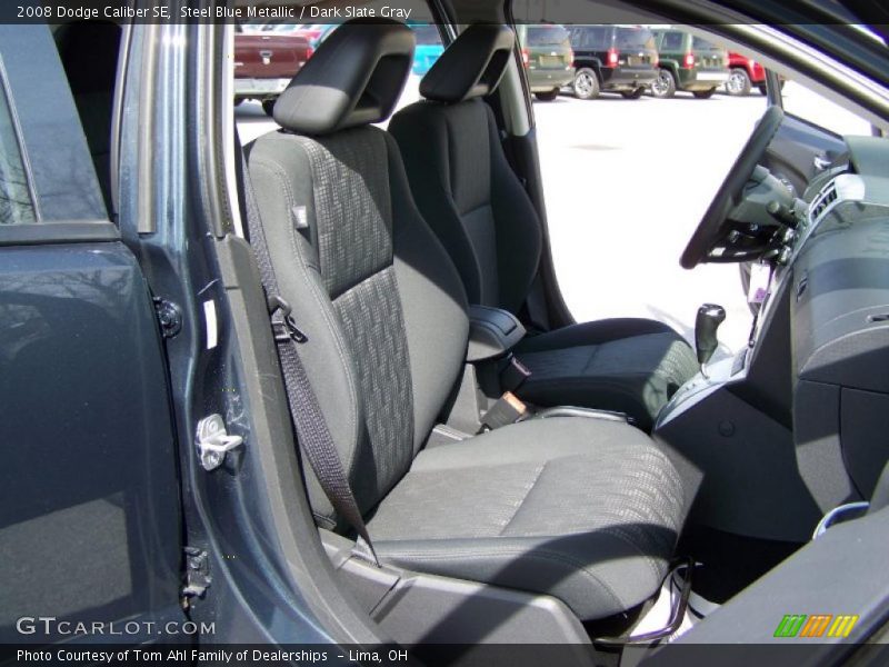 Steel Blue Metallic / Dark Slate Gray 2008 Dodge Caliber SE