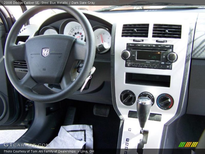 Steel Blue Metallic / Dark Slate Gray 2008 Dodge Caliber SE