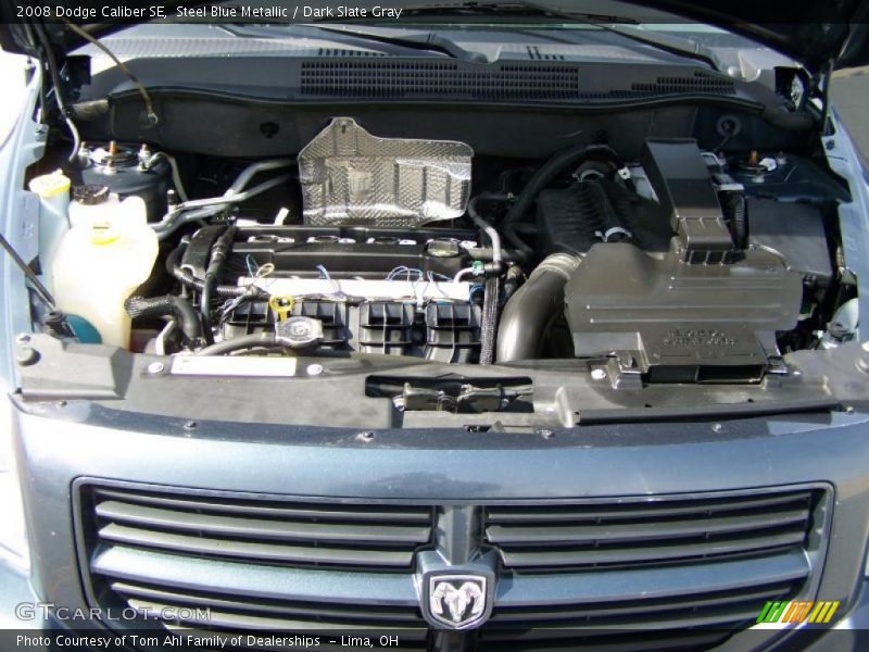 Steel Blue Metallic / Dark Slate Gray 2008 Dodge Caliber SE