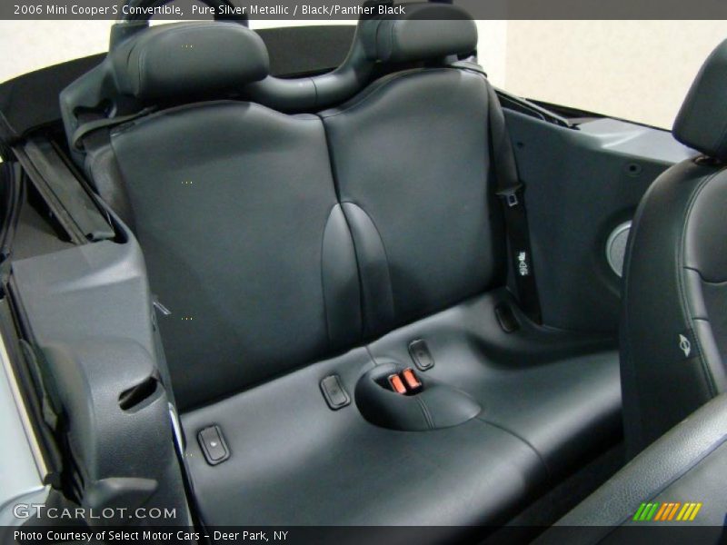 Pure Silver Metallic / Black/Panther Black 2006 Mini Cooper S Convertible