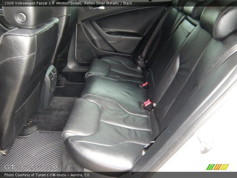 Reflex Silver Metallic / Black 2006 Volkswagen Passat 3.6 4Motion Sedan
