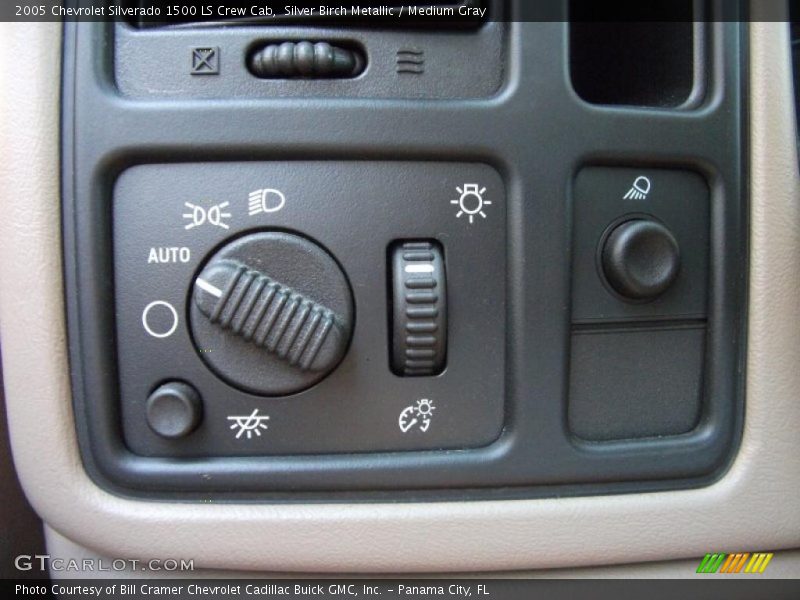 Silver Birch Metallic / Medium Gray 2005 Chevrolet Silverado 1500 LS Crew Cab
