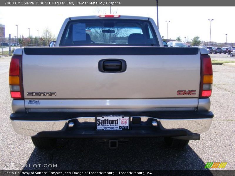 Pewter Metallic / Graphite 2000 GMC Sierra 1500 SLE Regular Cab
