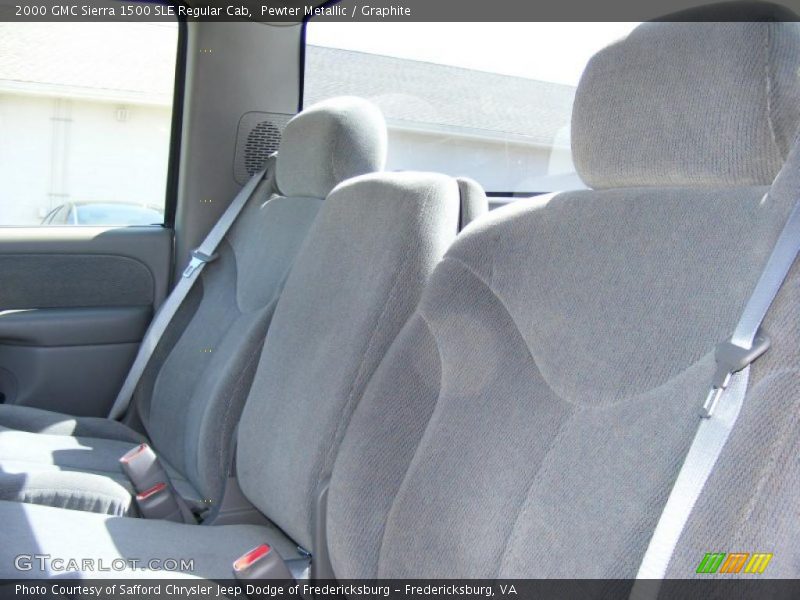 Pewter Metallic / Graphite 2000 GMC Sierra 1500 SLE Regular Cab