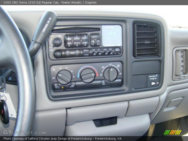 Pewter Metallic / Graphite 2000 GMC Sierra 1500 SLE Regular Cab