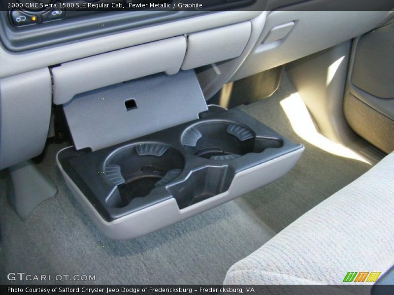 Pewter Metallic / Graphite 2000 GMC Sierra 1500 SLE Regular Cab