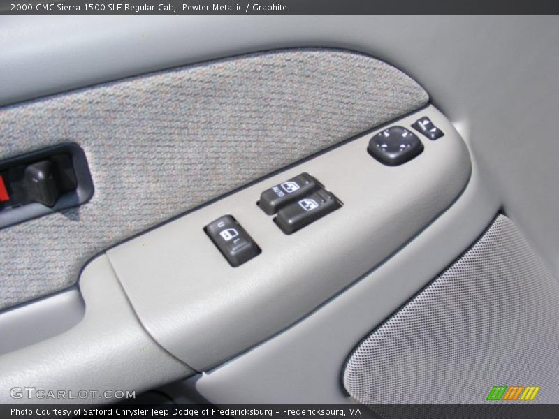 Pewter Metallic / Graphite 2000 GMC Sierra 1500 SLE Regular Cab