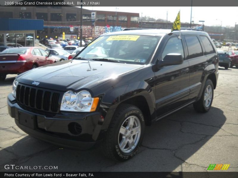 Black / Khaki 2006 Jeep Grand Cherokee Laredo 4x4