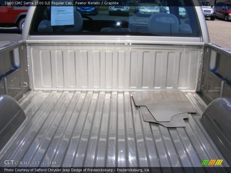 Pewter Metallic / Graphite 2000 GMC Sierra 1500 SLE Regular Cab