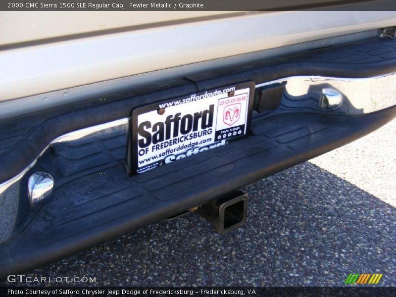 Pewter Metallic / Graphite 2000 GMC Sierra 1500 SLE Regular Cab