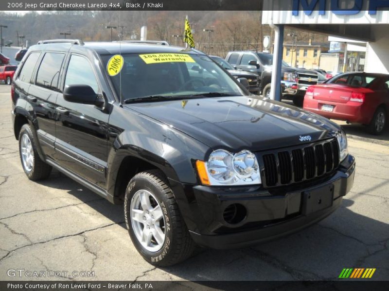 Black / Khaki 2006 Jeep Grand Cherokee Laredo 4x4