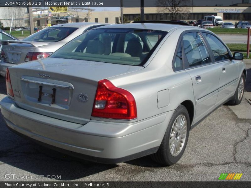 Moondust Metallic / Light Taupe 2004 Volvo S80 2.9