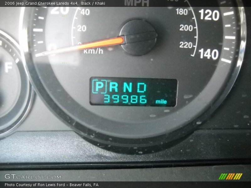 Black / Khaki 2006 Jeep Grand Cherokee Laredo 4x4
