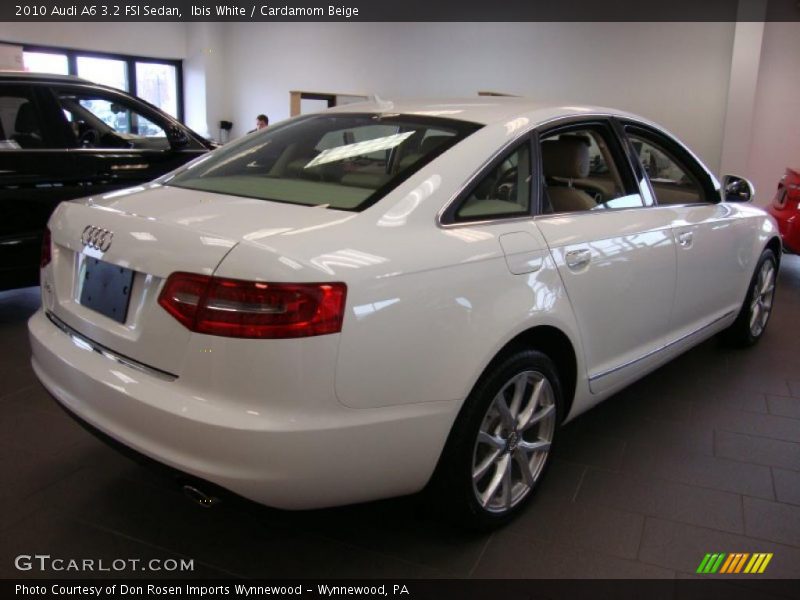 Ibis White / Cardamom Beige 2010 Audi A6 3.2 FSI Sedan