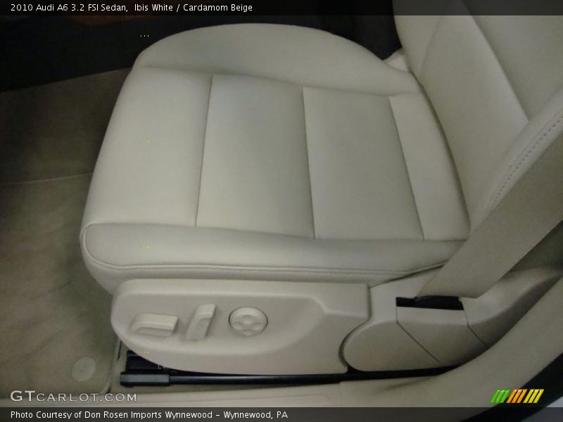 Ibis White / Cardamom Beige 2010 Audi A6 3.2 FSI Sedan