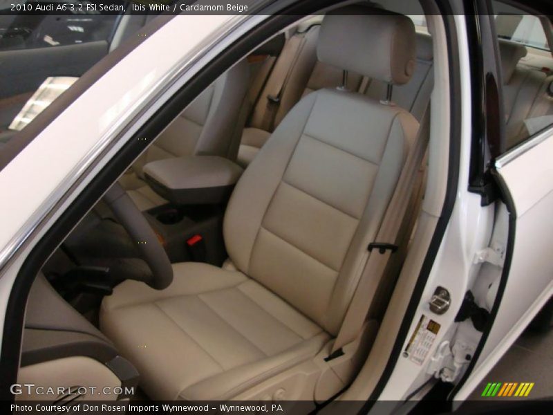 Ibis White / Cardamom Beige 2010 Audi A6 3.2 FSI Sedan