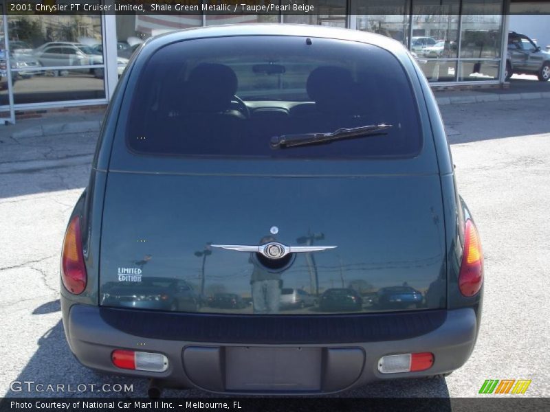 Shale Green Metallic / Taupe/Pearl Beige 2001 Chrysler PT Cruiser Limited