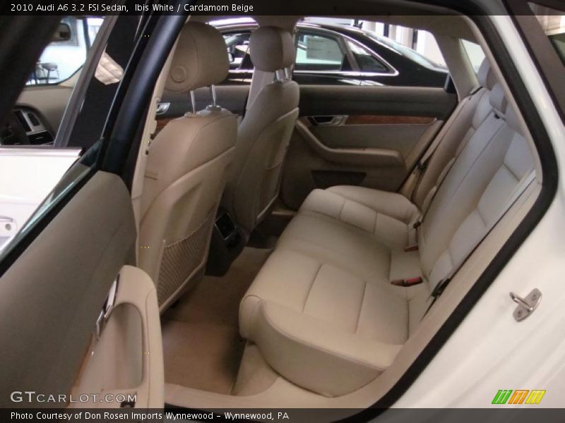Ibis White / Cardamom Beige 2010 Audi A6 3.2 FSI Sedan