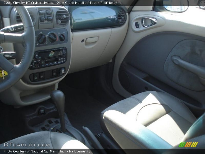 Shale Green Metallic / Taupe/Pearl Beige 2001 Chrysler PT Cruiser Limited