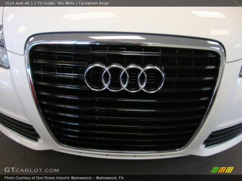 Ibis White / Cardamom Beige 2010 Audi A6 3.2 FSI Sedan