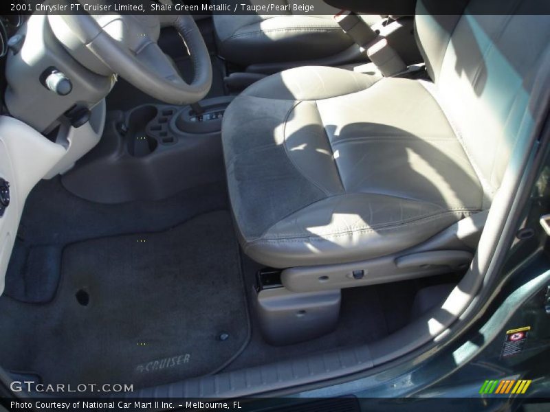 Shale Green Metallic / Taupe/Pearl Beige 2001 Chrysler PT Cruiser Limited