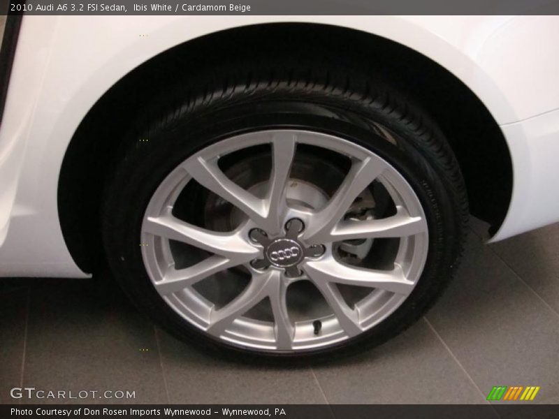 Ibis White / Cardamom Beige 2010 Audi A6 3.2 FSI Sedan