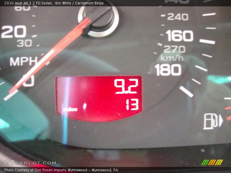 Ibis White / Cardamom Beige 2010 Audi A6 3.2 FSI Sedan