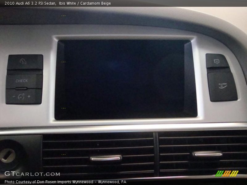 Ibis White / Cardamom Beige 2010 Audi A6 3.2 FSI Sedan